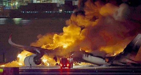 １月2日羽田空港での事故