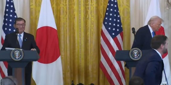 トランプ　石破　会見