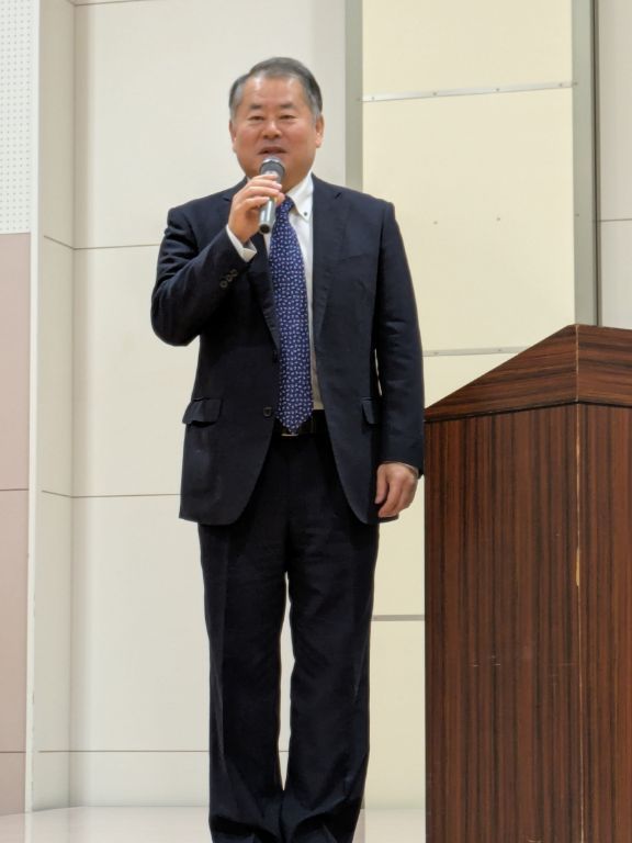 隊友会藻南支部　特別講演会　尾上定正