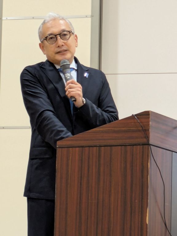 隊友会藻南支部　特別講演会　小野寺まさる