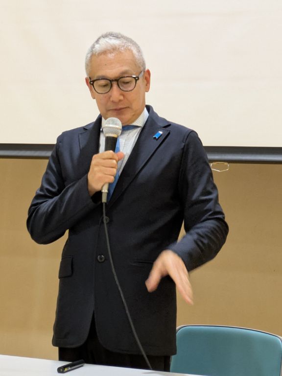 小野寺まさる講演会　講演会：再生エネルギーで、北海道、日本が壊される
