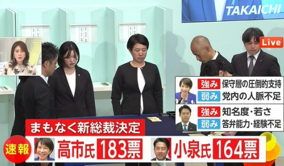 自民党総裁選