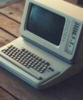 昭和の　パソコン