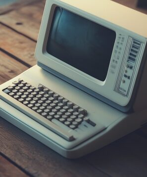 昭和の　パソコン