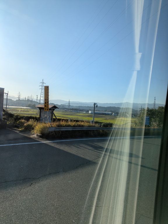 車窓からの風景