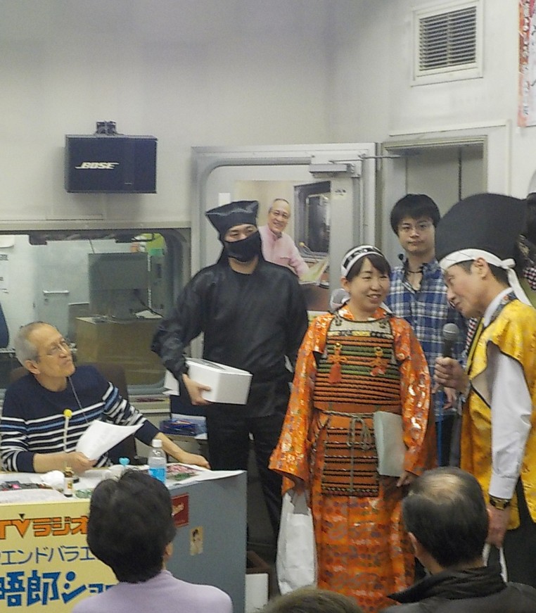 2016年3月の 日高晤郎ショー　第一スタジオ