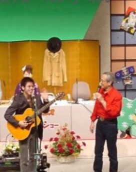 谷本光さんと日高晤郎さん2004年新春ホール公開